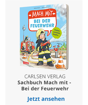 Carlsen Verlag - Sachbuch Mach mit - Bei der Feuerwehr
