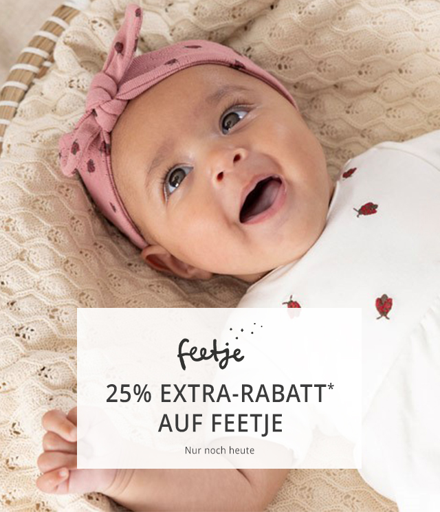 25% Extra-Rabatt* auf Feetje  - nur bis zum 01.05.2026