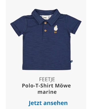 Feetje - Polo-T-Shirt Möwe marine