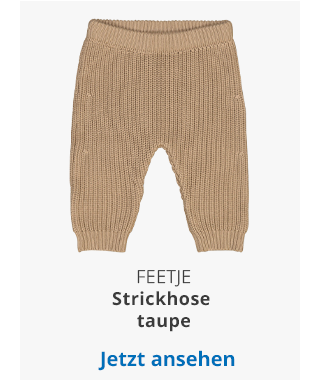 Feetje - Strickhose taupe