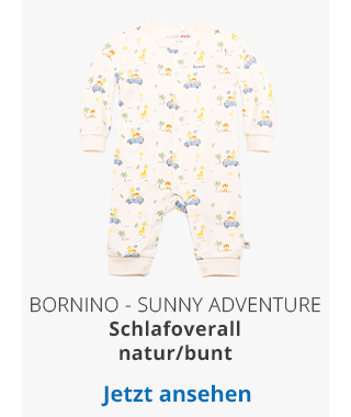 Bornino - Sunny Adventure - Schlafoverall Sunny Adventure - natur/bunt