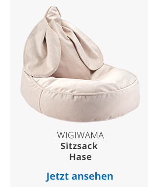wigiwama - Sitzsack Hase