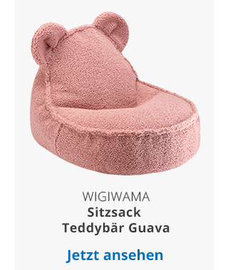 wigiwama - Sitzsack Teddybär Guava