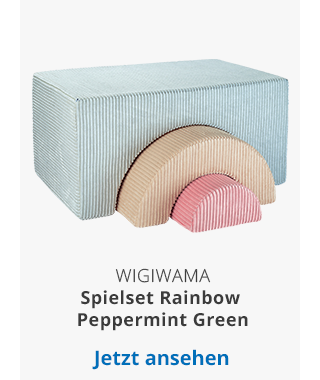 wigiwama - Spielset Rainbow Peppermint Green