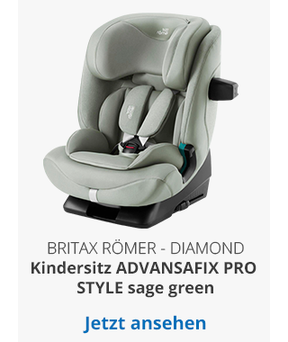 Britax Römer - Britax Römer Diamond Kindersitz ADVANSAFIX PRO STYLE sage green