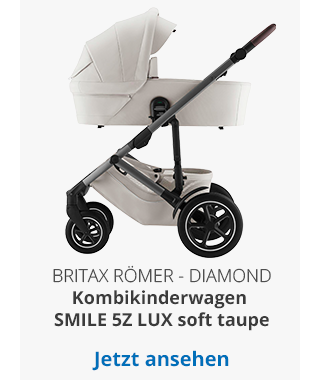 Britax Römer - Britax Römer Diamond Kombikinderwagen SMILE 5Z LUX soft taupe