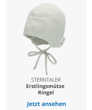 Sterntaler - Erstlingsmütze Ringel