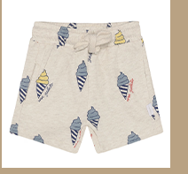Noppies Shorts Eis natur/bunt
