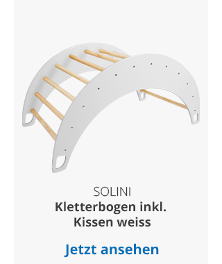 solini  Kletterbogen inkl. Kissen weiß