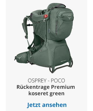 Osprey - Poco  Rückentrage Premium koseret green