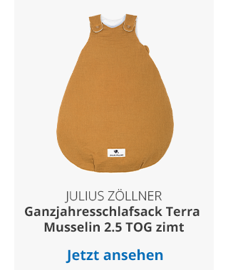 Julius Zöllner - Ganzjahresschlafsack Terra Musselin 2.5