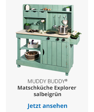 MUDDY BUDDY®   Matschküche Explorer salbeigrün