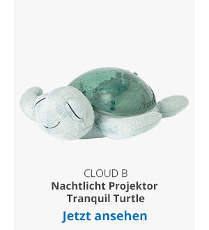 Cloud B - Nachtlicht Projektor Tranquil Turtle