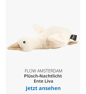 flow - Amsterdam  Plüsch-Nachtlicht Ente Liva