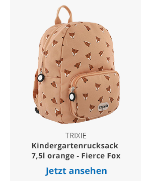 trixie Kindergartenrucksack 7,5l orange - Fierce Fox