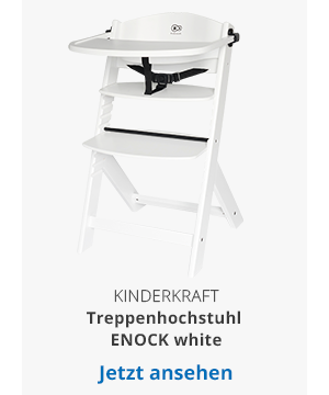 Kinderkraft Treppenhochstuhl ENOCK white