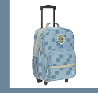 Lässig  Kindertrolley Pattern Party blue