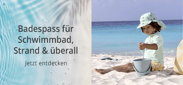 Badespass für Schwimmbad, Strand & überall