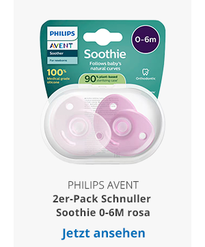 2er-Pack Schnuller Soothie 0-6M rosa