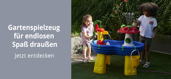 Gartenspielzeug für endlosen Spaß draußen