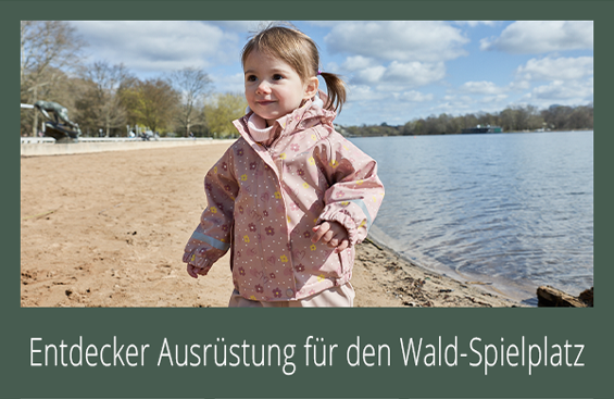 Entdecker Ausrüstung für den Wald-Spielplatz..