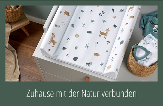 Zuhause mit der Natur verbunden
