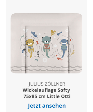 Julius Zöllner Wickelauflage Softy 75x85 cm Little Otti