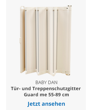Baby Dan Tür- und Treppenschutzgitter Guard me 55-89 cm