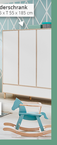 Kleiderschrank  (B 155 x T 55 x 185 cm)