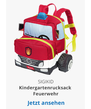 Sigikid Kindergartenrucksack Feuerwehr