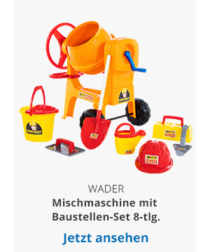 Wader Mischmaschine mit Baustellen-Set 8-tlg.