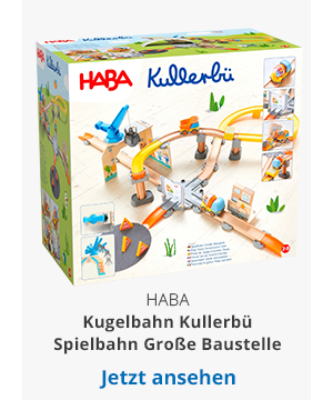 Haba Kugelbahn Kullerbü – Spielbahn Große Baustelle