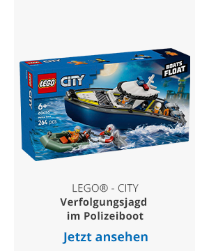 LEGO® - CITY 60456 Verfolgungsjagd im Polizeiboot