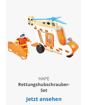 Hape Rettungshubschrauber-Set