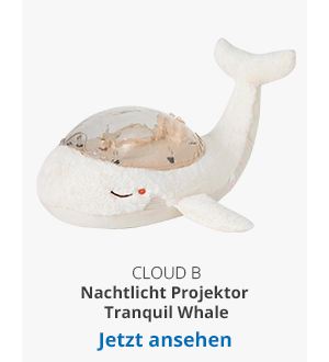 Cloud B Nachtlicht Projektor Tranquil Whale