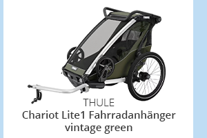 Thule - Chariot Lite1 Fahrradanhänger vintage green