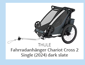 Thule - Fahrradanhänger Chariot Cross 2 Single (2024) dark slate