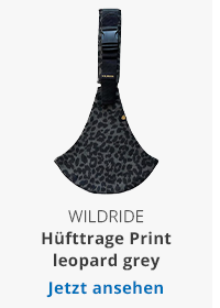 Hüfttrage Print leopard grey