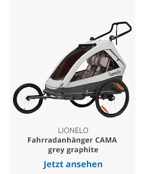 Lionelo  Fahrradanhänger CAMA grey graphite