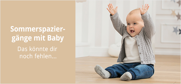 Sommerspaziergänge mit Baby - Das könnte dir noch fehlen...