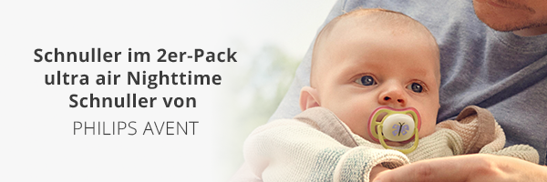 Schnuller im 2er-Pack - ultra air Nighttime Schnuller von PHILIPS AVENT