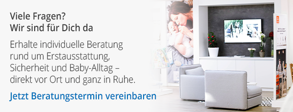 Viele Fragen? Wir sind für Dich da 🤍 Erhalte individuelle Beratung rund um Erstausstattung, Sicherheit und Baby-Alltag – direkt vor Ort und ganz in Ruhe.