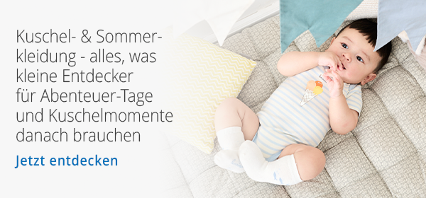 Kuschel- & Sommerkleidung -  alles, was kleine Entdecker für Abenteuer-Tage und Kuschelmomente danach brauchen