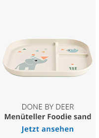 Done by Deer Menüteller Foodie sand