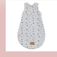 Sterntaler - Musselin 0.5 TOG graublau / Dino Rexi