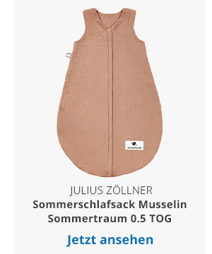 Julius Zöllner  - Sommerschlafsack Musselin Sommertraum 0.5 TOG 