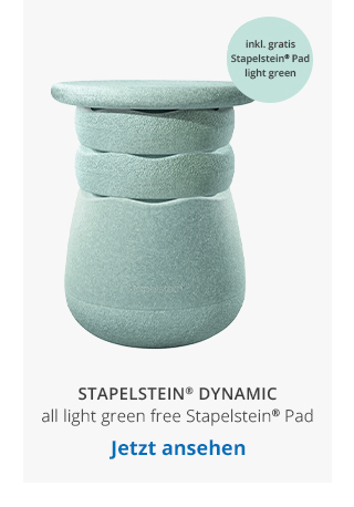 Stapelstein Dynamic all light green free Stapelsten Pad