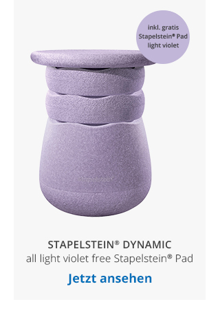 Stapelstein Dynamic all light violet free Stapelsten Pad