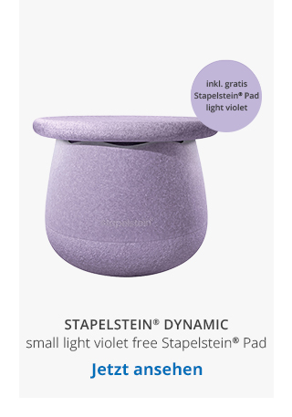 Stapelstein Dynamic small light violet free Stapelsten Pad