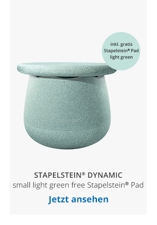 Stapelstein Dynamic small light green free Stapelsten Pad